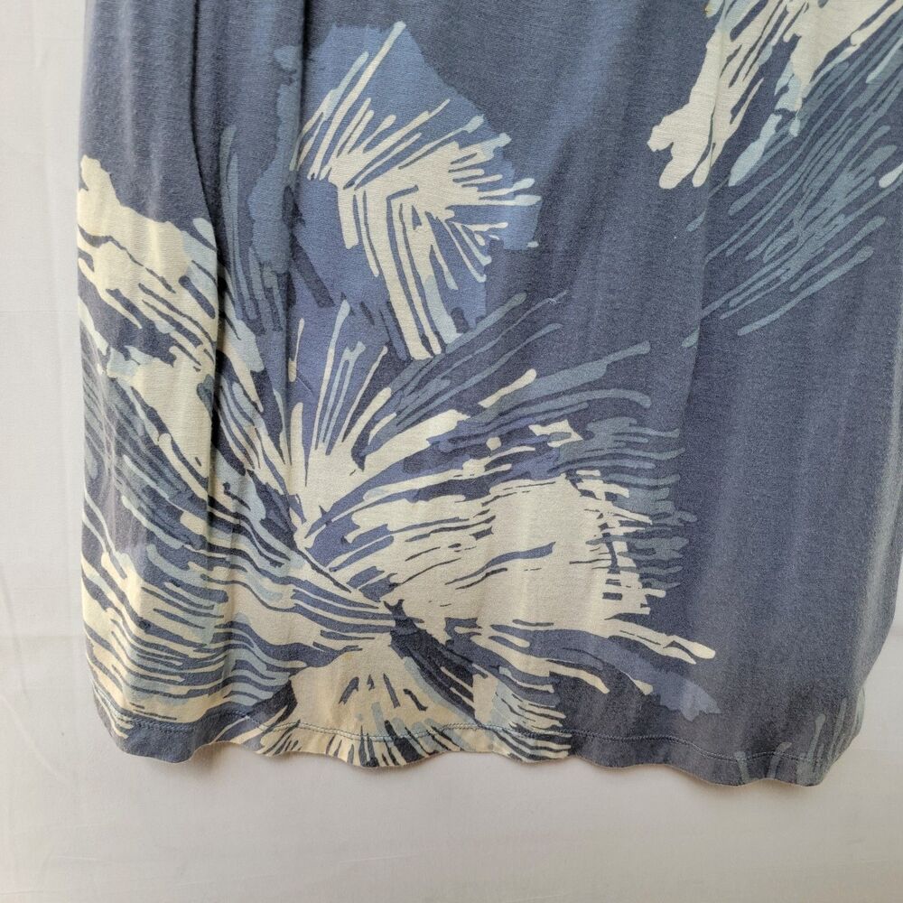 Anthropologie Periwinkle Modal Dress w POCKETS & Belt Floral Abstract Print XS - Picture 10 of 13